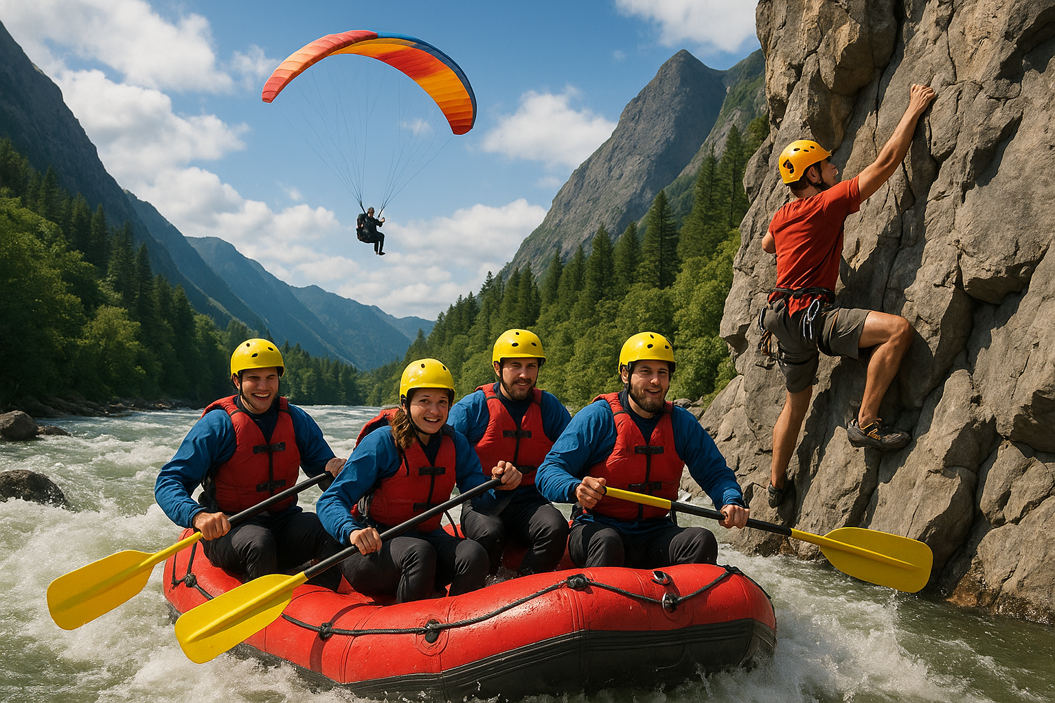 Wisata Petualangan: Arung Jeram, Paralayang, & Aktivitas Ekstrem