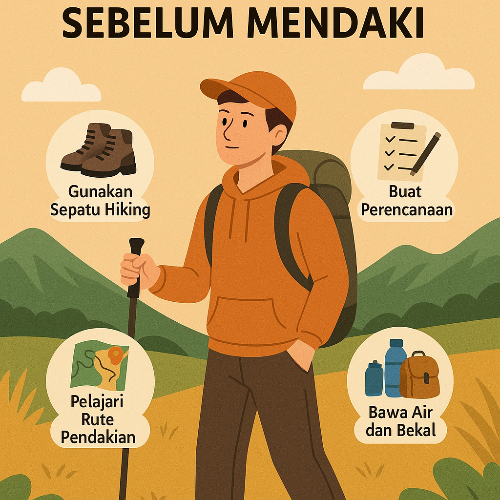 Tips mendaki