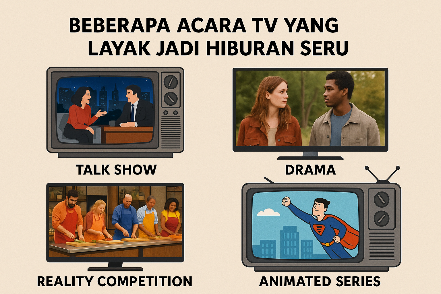 Acara TV hiburan
