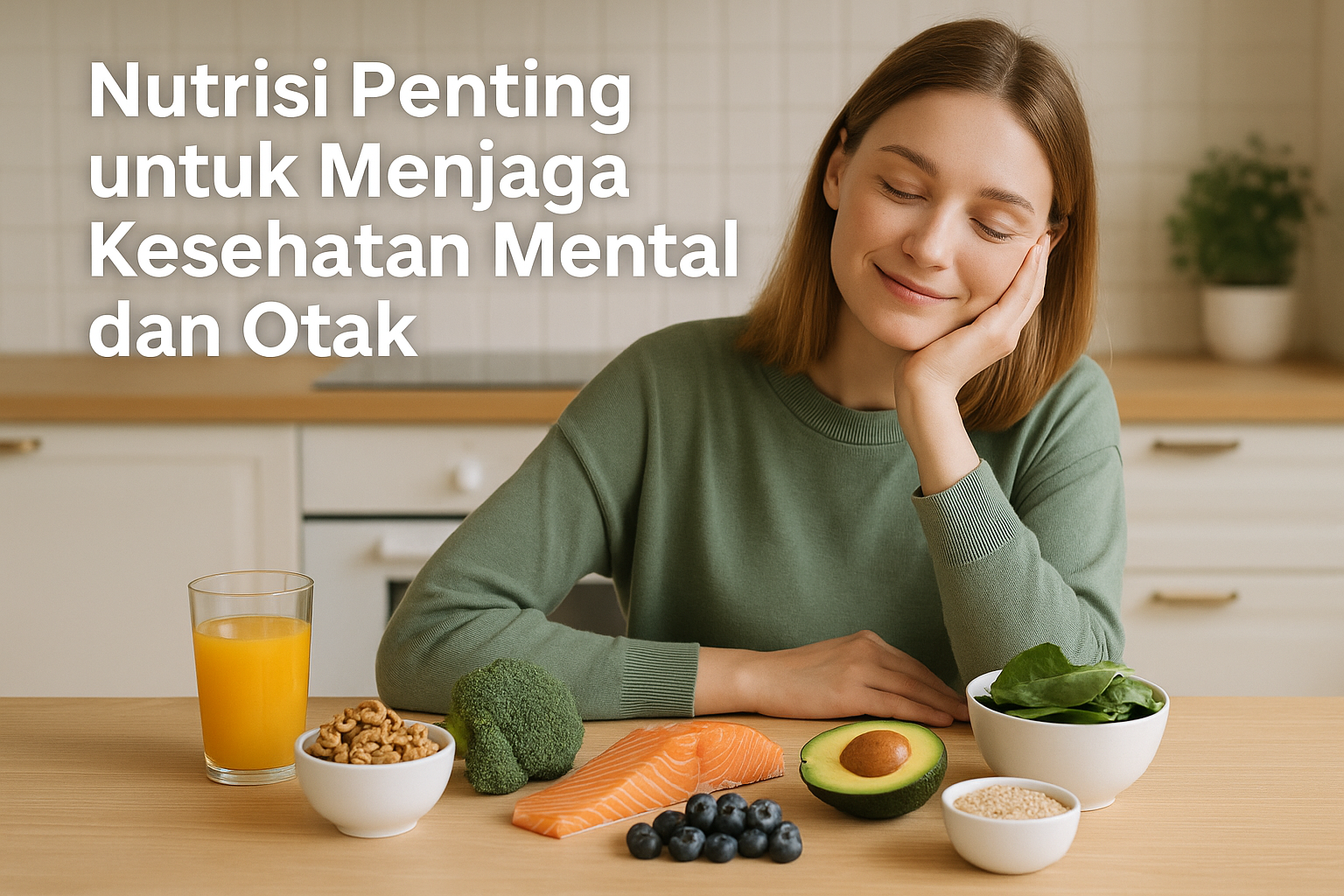 Nutrisi Penting untuk Menjaga Kesehatan Mental dan Otak