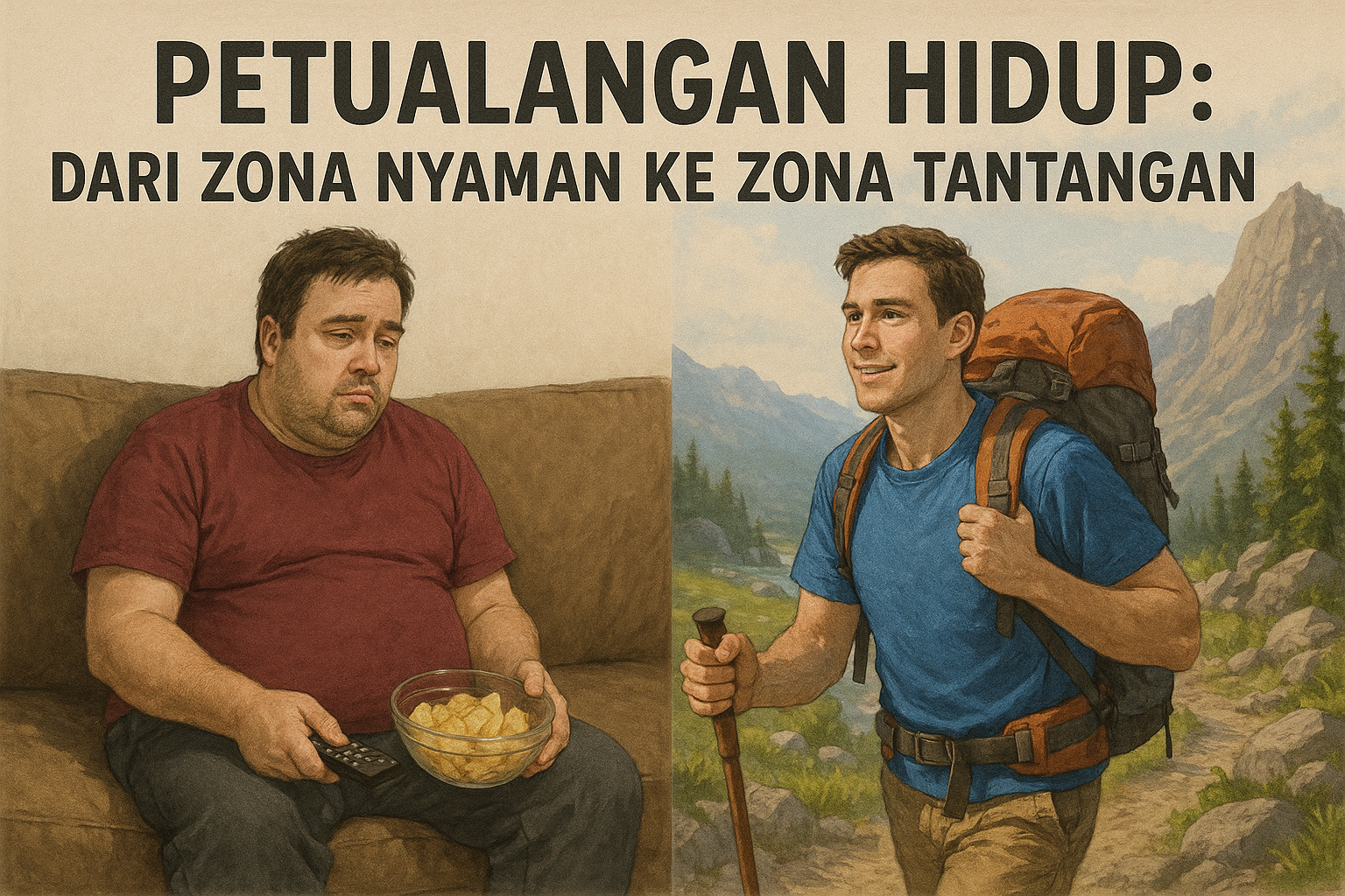 Petualangan Hidup: Dari Zona Nyaman ke Zona Tantangan
