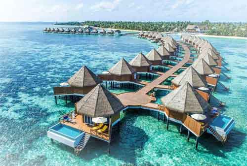 wisata hemat Maldives