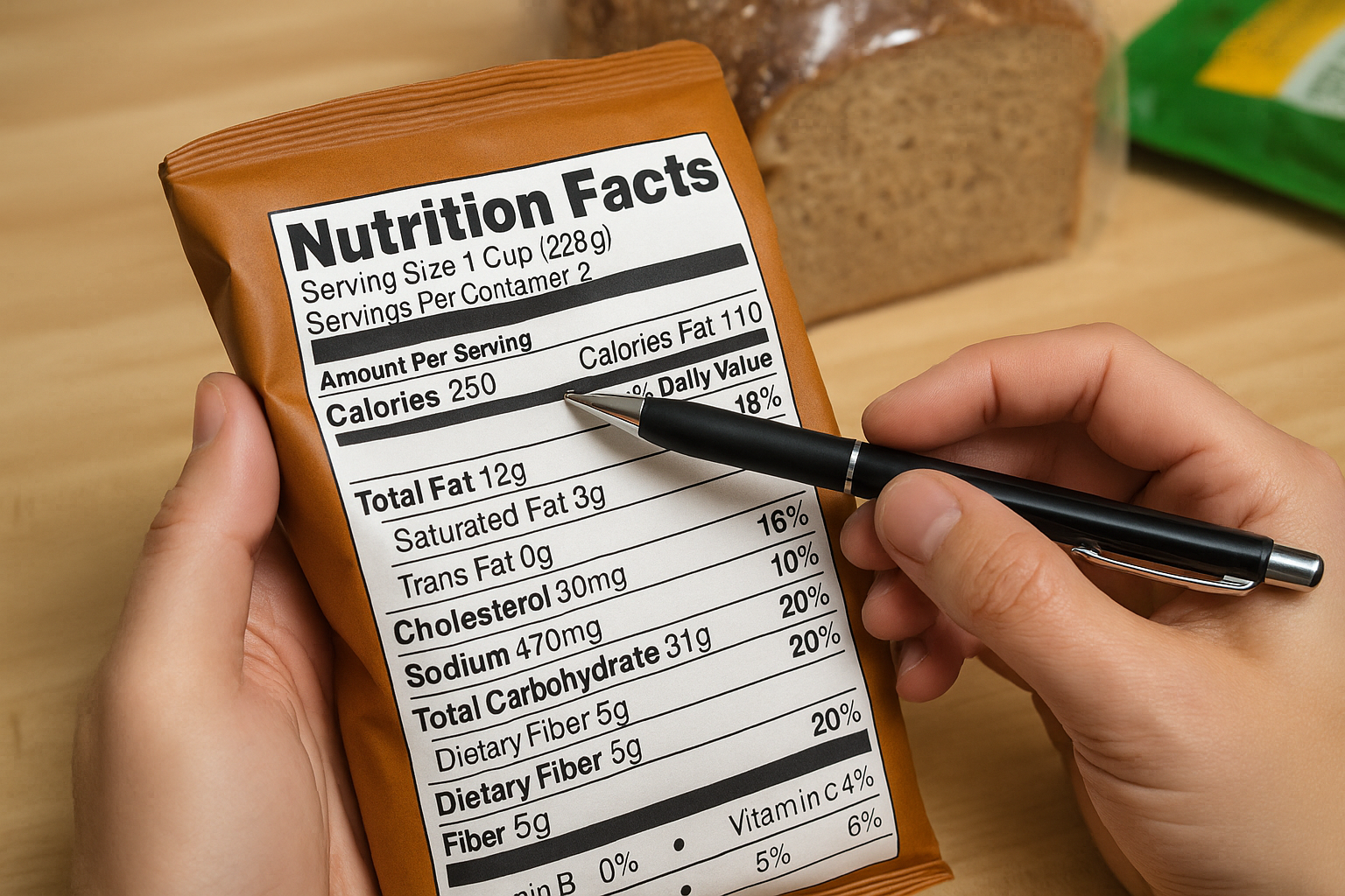 Cara Membaca Label Nutrisi pada Kemasan Makanan