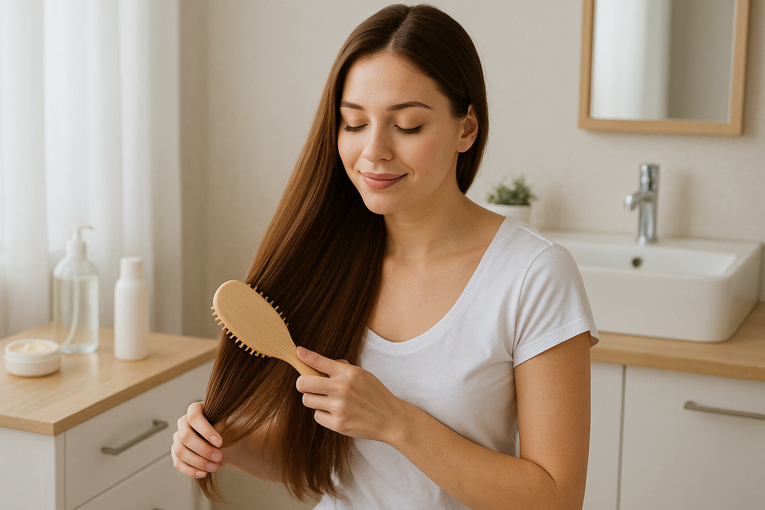 Perawatan Rambut Panjang Sehat dengan Perawatan Simpel