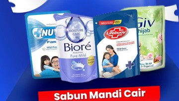 Transmart Gelar Diskon Sabun Cair Menggiurkan