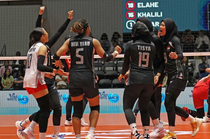 Tim Voli Putri Indonesia Tunjukkan Perjuangan di AVC Cup 2026