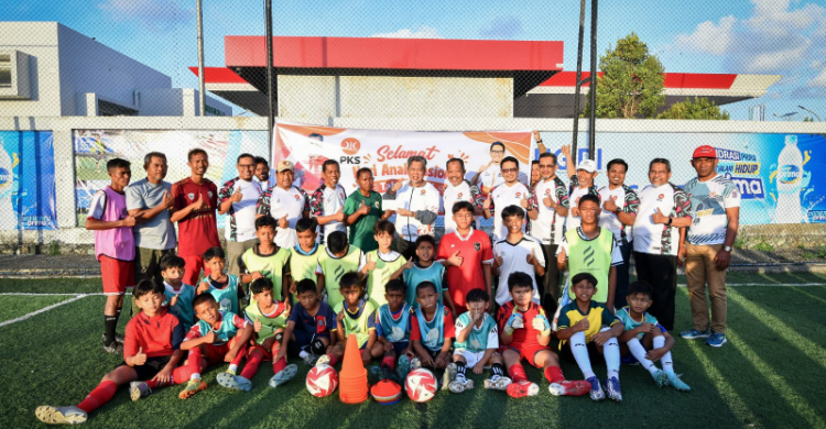 Bang Jamil Latihan Bareng SSB Garuda Muda Mataram