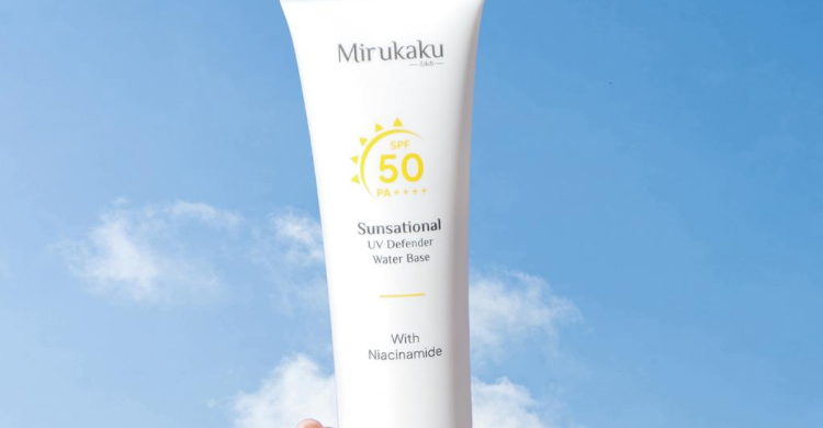 MIRUKAKU Luncurkan Sunscreen Water Based SPF 50 PA++++